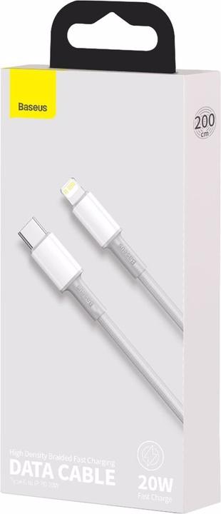 Image du produit Baseus USB C – Lightning (2 m, USB 2.0)