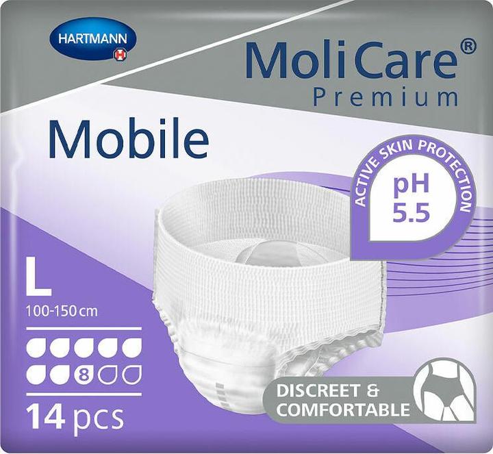 Produktbild MoliCare Mobile 8 Inkontinenz Pants (14 x, L)