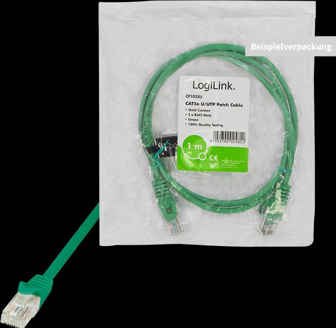 Produktbild LogiLink Netzwerkkabel (U/UTP, CAT5e, 5 m)
