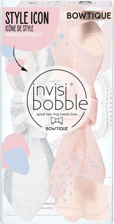 Immagine prodotto Invisibobble BOWTIQUE - Duo Nordic Breeze Summer Lemming Go (Elastico per capelli)
