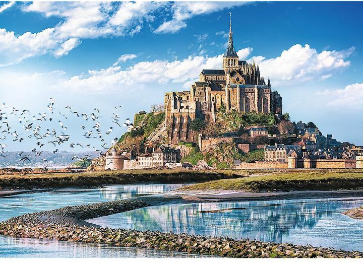 Actual product image Trefl Puzzle 1000 pieces Mont Saint - Michel France (1000 pieces)