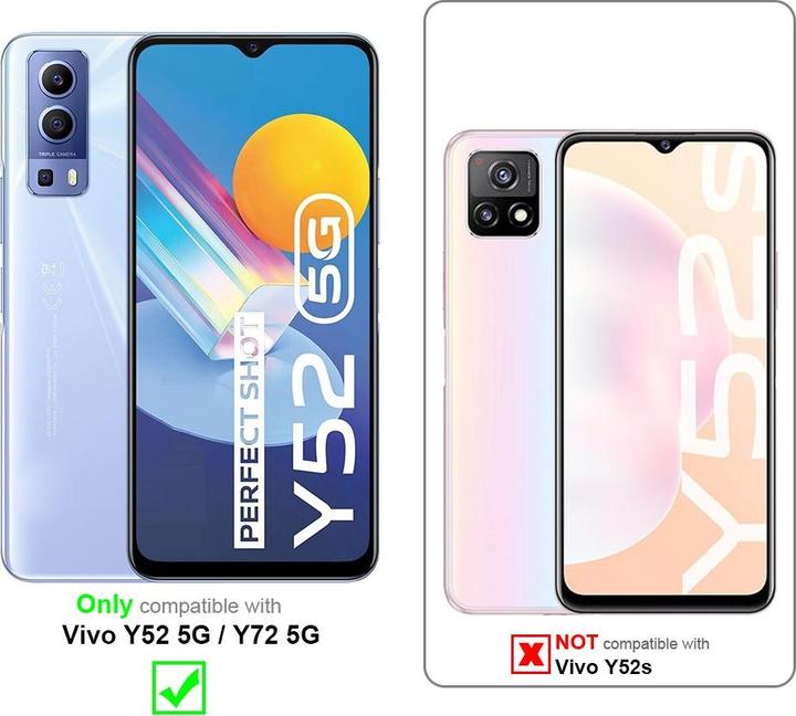 Image du produit Cadorabo Coque pour Vivo Y52 5G / Y72 5G universel avec Clip (Vivo Y52s 5G, Vivo Y72 5G)