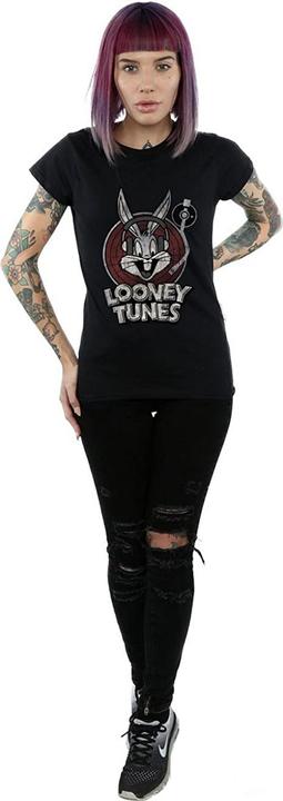 Image du produit Looney Tunes T-shirt en coton avec logo Bugs Bunny - Femmes/Dames (M)