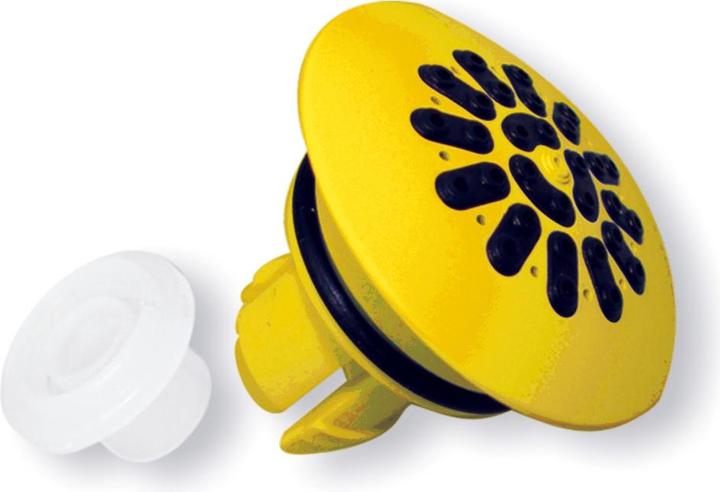 aquaclic Softspray attachment for Clima spray, yellow