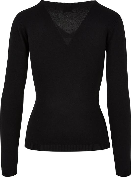 Actual product image Urban Classics Ladies Knitted V-Neck Sweater (4XL)
