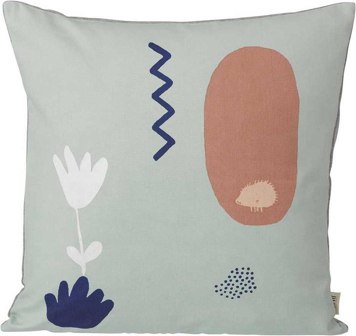Image du produit Ferm Living Landscape Cushion Mint (40 x 40 cm)