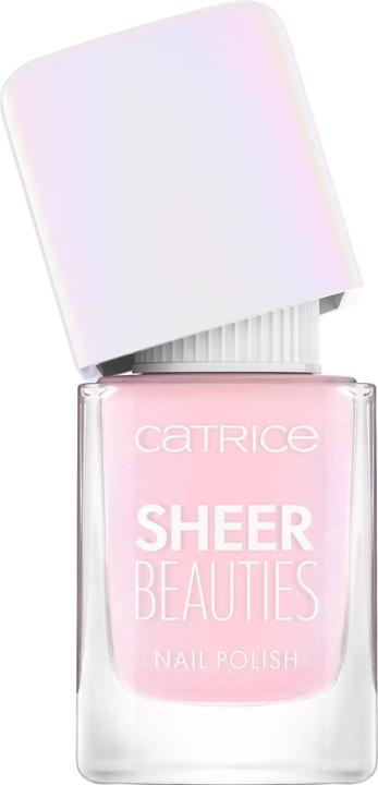 Actual product image Catrice Sheer Beauties Nail Polish (040 Fluffy Cotton Candy, Colour paint)