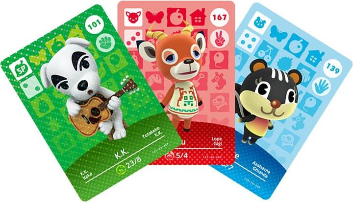 Nintendo Cartes amiibo Animal Crossing - Série 2 (Switch Lite, Wii U, Switch OLED, Switch, 3DS)