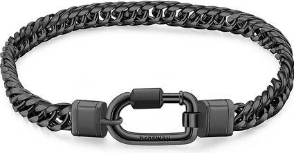 Image du produit Brosway - Decent black Naxos BNX21 chain bracelet - Length: 22 cm (22 cm)