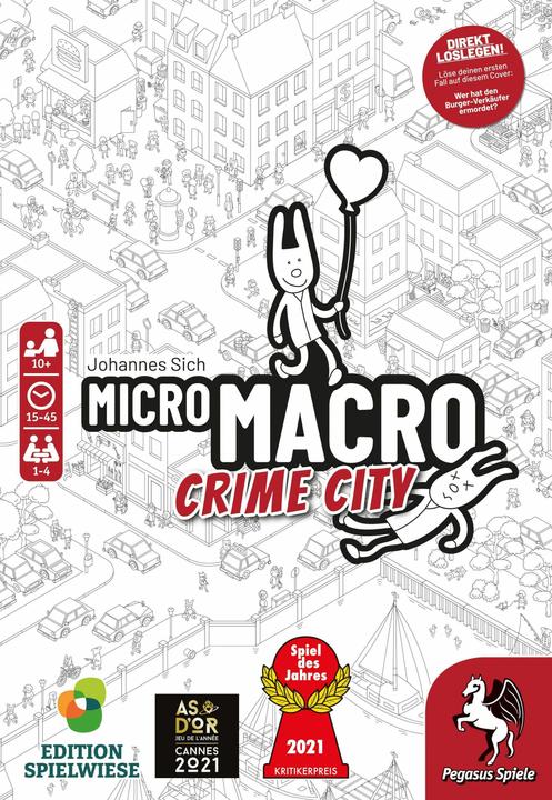 Image du produit Pegasus MicroMacro : Crime City (Allemand)