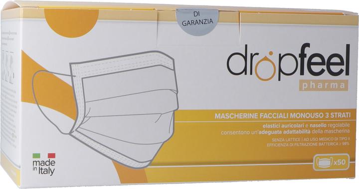Produktbild Dropfeel Medizinische Einweg-Gesichtsmaske (Typ II, 50 x)