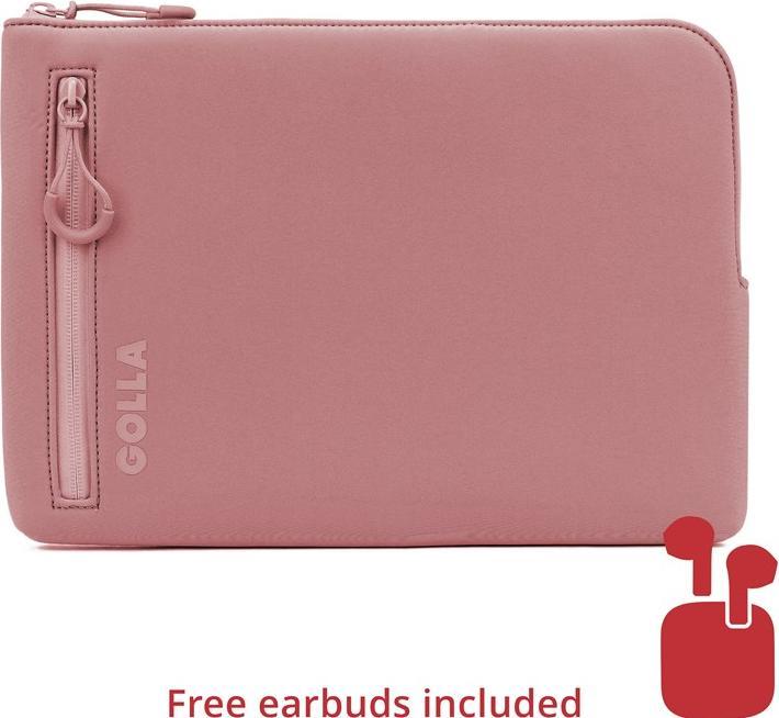 Actual product image Golla Laptop sleeve 13 inch, dirty pink (13", Apple, HP, ASUS, Dell, Lenovo)
