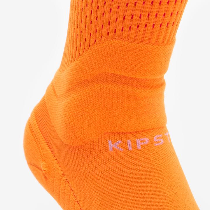 Actual product image Kipsta Women's/men's football socks - CLR orange (47, 48)