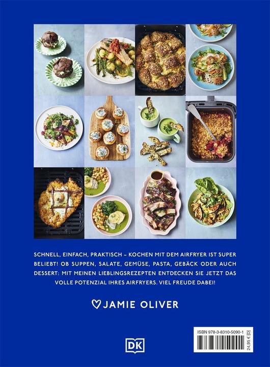 Produktbild Easy Airfryer (Deutsch, Jamie Oliver, 2025)