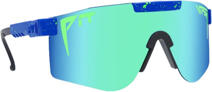 Actual product image Pit Viper The Leonardo Polarized Double Wide (Blue, Teal)