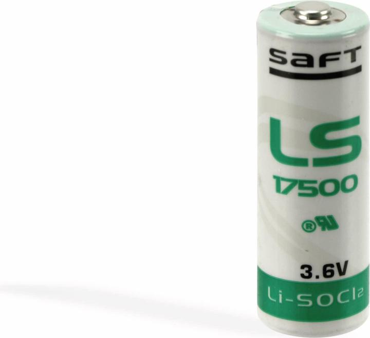 Actual product image Saft Lithium battery LS17500, 3.6V, 3.6Ah, A(Bobbin) (3600 mAh)