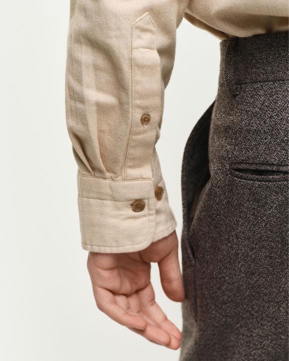 Produktbild GANT flannel-hemd herringbone (S)