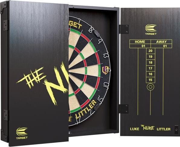 Produktbild Target Luke Littler Kabinett, Dartboard & Darts Set