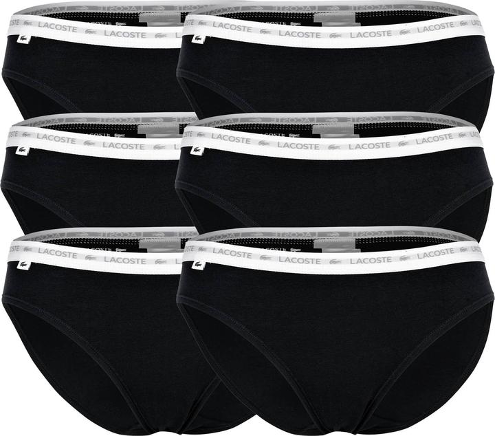 Lacoste 6-pack Stretch Cotton logo briefs