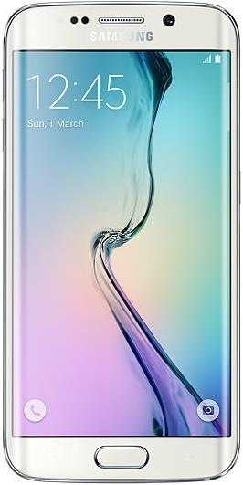 Produktbild Samsung Galaxy S6 Edge (64 GB, Weiss, 5.10", Single SIM, 16 Mpx, 4G)