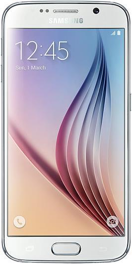 Actual product image Samsung Galaxy S6 (64 GB, White, 5.10", 16 Mpx, 4G)