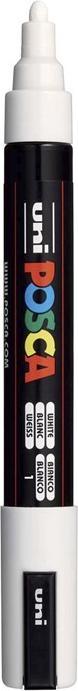 Immagine prodotto Posca Marchio PC-5M a punta tonda (Bianco, 2.50 mm, 1 x)
