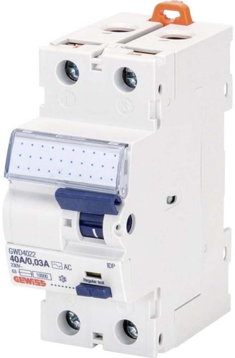 Actual product image Gewiss Ground fault circuit interrupter
