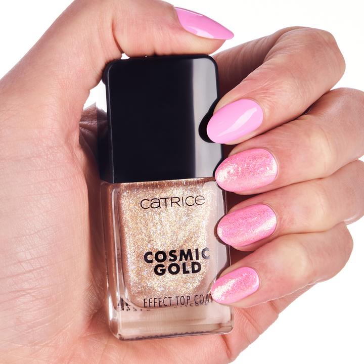 Actual product image Catrice Cosmic Gold Effect Top Coat (030 Celestial Light, Top coat)