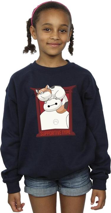 Produktbild Disney Big Hero 6 Baymax Frame Support Sweatshirt Mädchen (116)