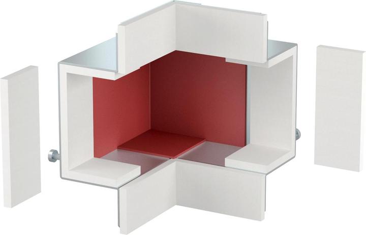 Produktbild OBO Bettermann Vertr Ausseneck BSKM-AE 0407 40x70 Ausseneck für Brandschutzkanal 4012196620173