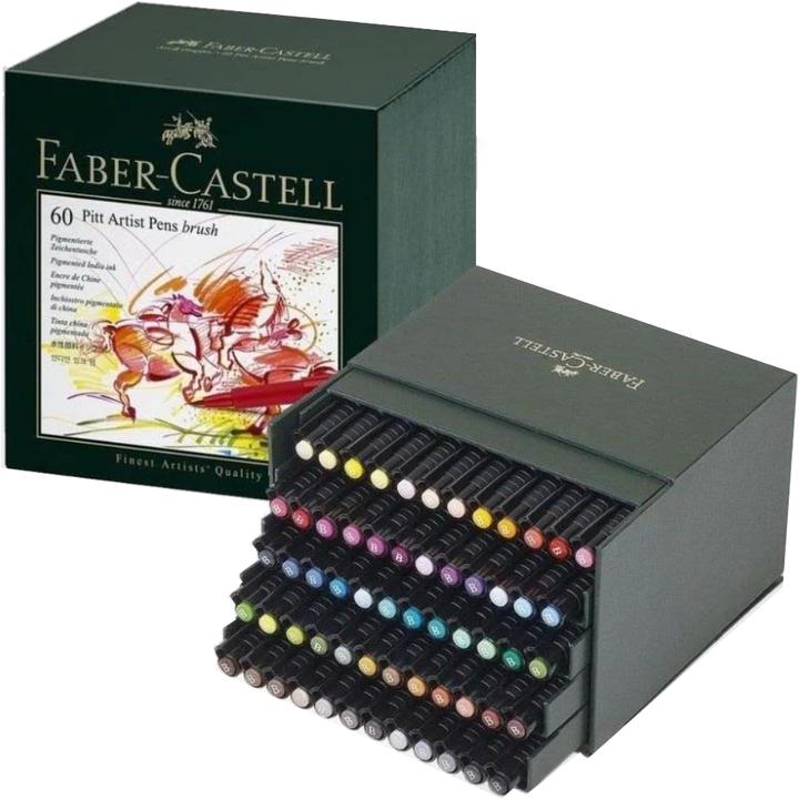 Actual product image Faber-Castell Pitt Artist (Multicoloured, 60 x)