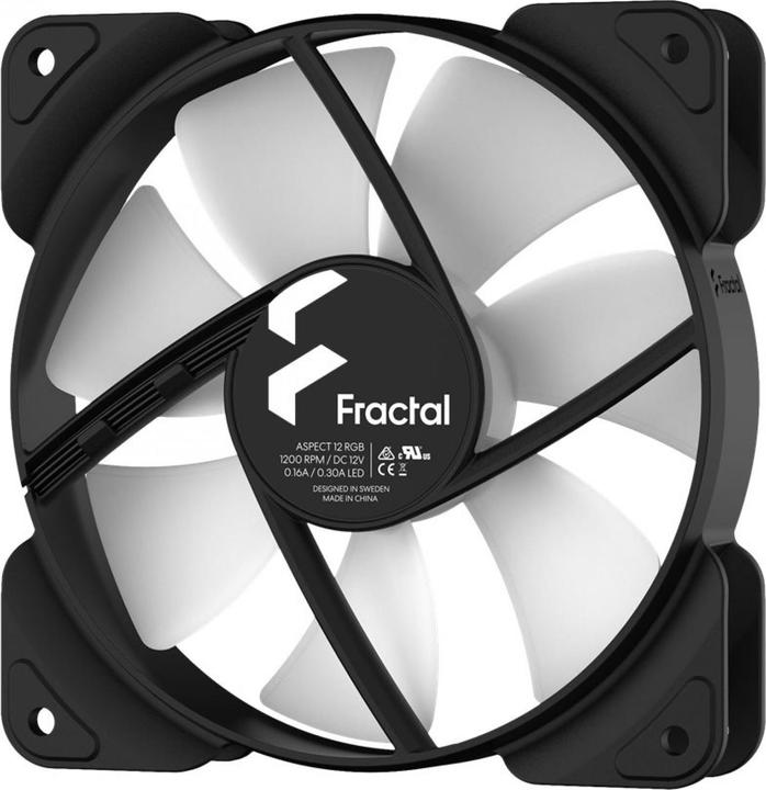 Actual product image Fractal Aspect 12 RGB (120 mm, 1 x)