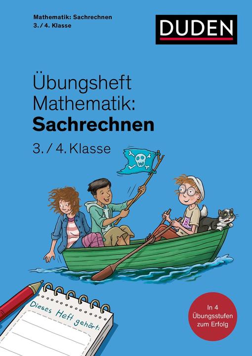 Produktbild Übungsheft Mathematik - Sachrechnen 3./4. Klasse (Deutsch, Stefan Leuchtenberg, Kim Wagner, 2022)