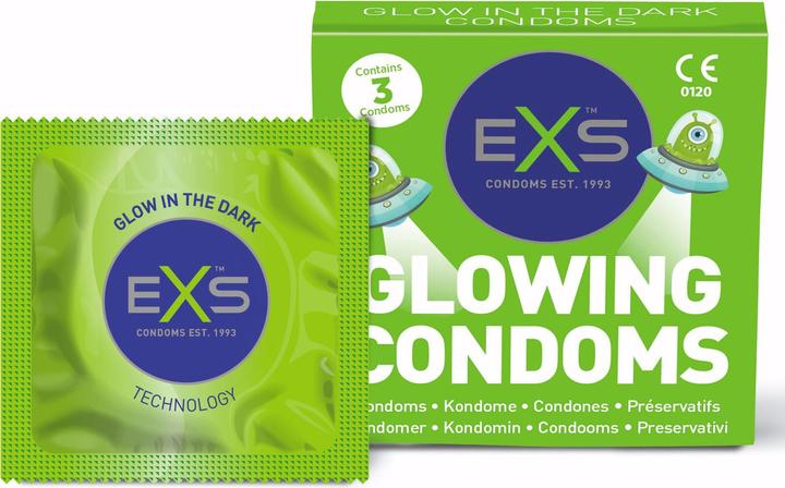 Actual product image Pipedream Glowing Condoms (3 pcs.)