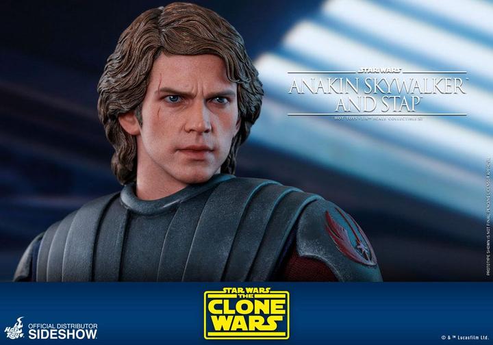 Immagine prodotto Hot Toys Star Wars - The Clone Wars "Anakin Skywalker & STAP" Figura in scala 1/6