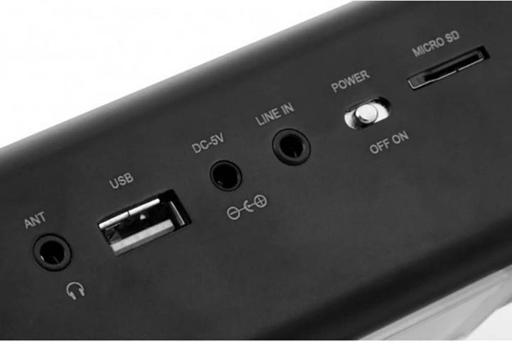 Actual product image Technaxx MusicMan MA (5 h, Rechargeable battery operated, Electrical connection)