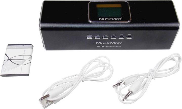 Actual product image Technaxx MusicMan MA (5 h, Rechargeable battery operated, Electrical connection)