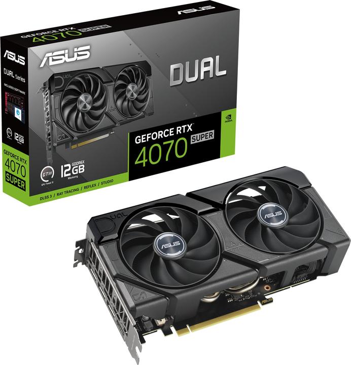 Produktbild ASUS GeForce RTX 4070 SUPER Dual EVO (12 GB)