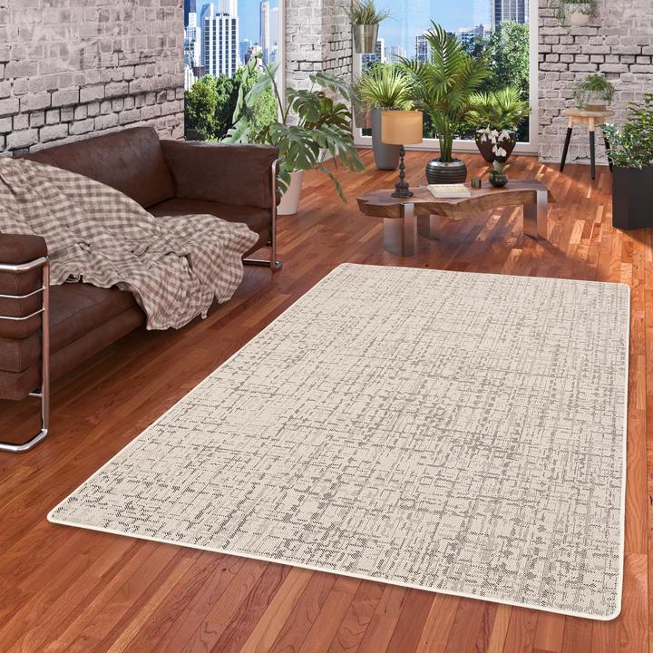 Produktbild Snapstyle In & Outdoor Teppich Flachgewebe Oslo Karo Modern (80 x 400 cm)
