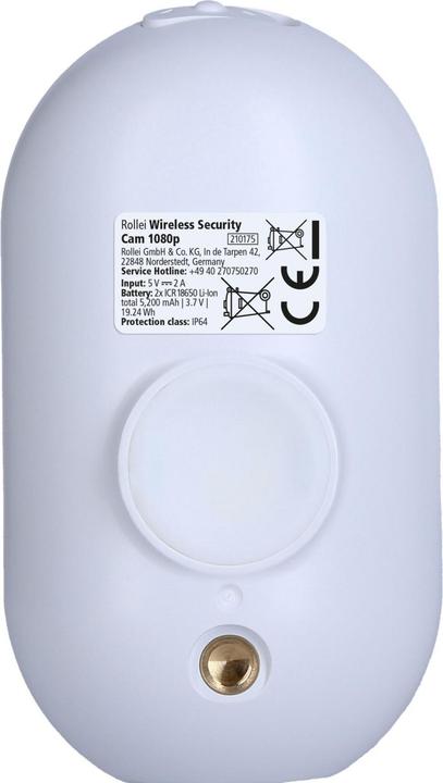 Actual product image Rollei Wireless Security Cam 1080p (1920 x 1080 Pixels)