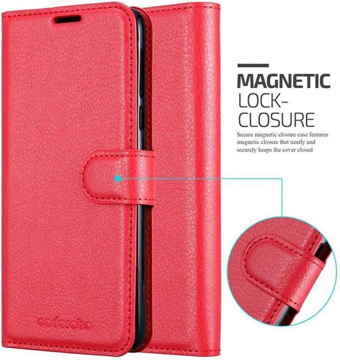Actual product image Cadorabo Book with stand function cover (Motorola Moto E5)