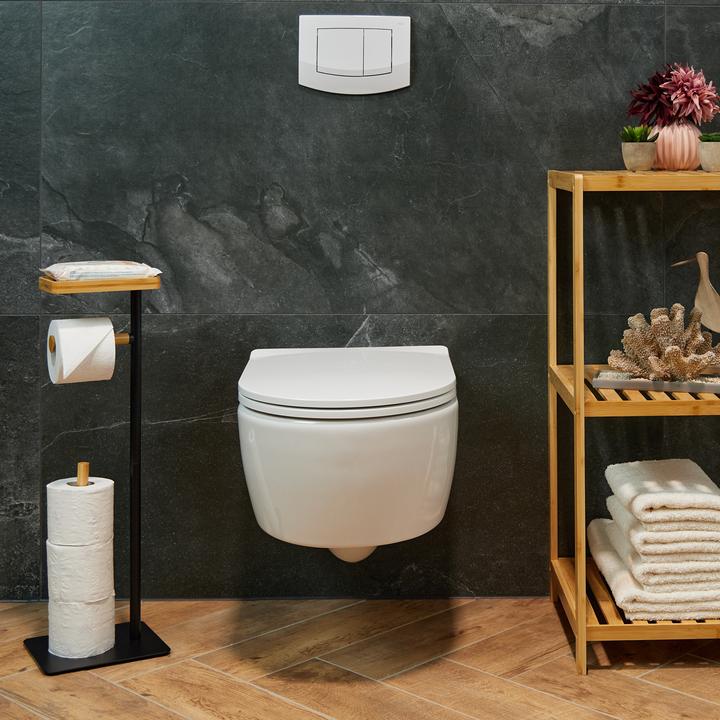 Actual product image Relaxdays Toilettenpapierhalter