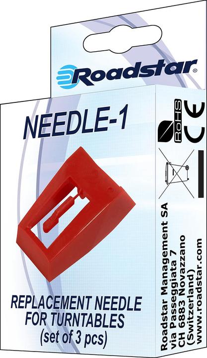 Image du produit Roadstar Aiguille NEEDLE-1, jeu de 3 aiguilles de rechange (Camionnettes)