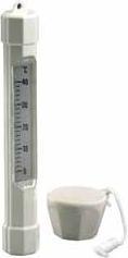 Actual product image Astral Pool Floating cylindrical white thermometer