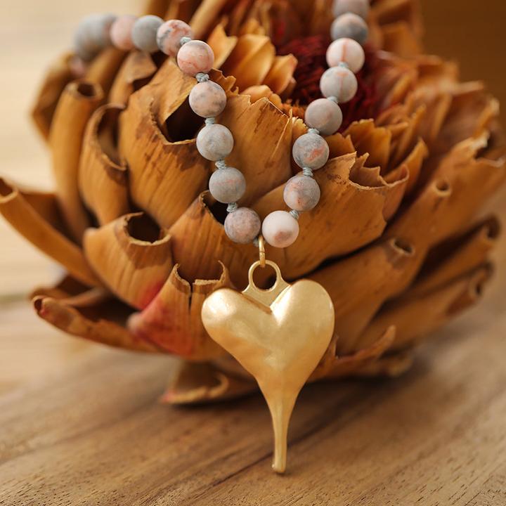 Actual product image Andreani Necklace with high quality metal (Stones)