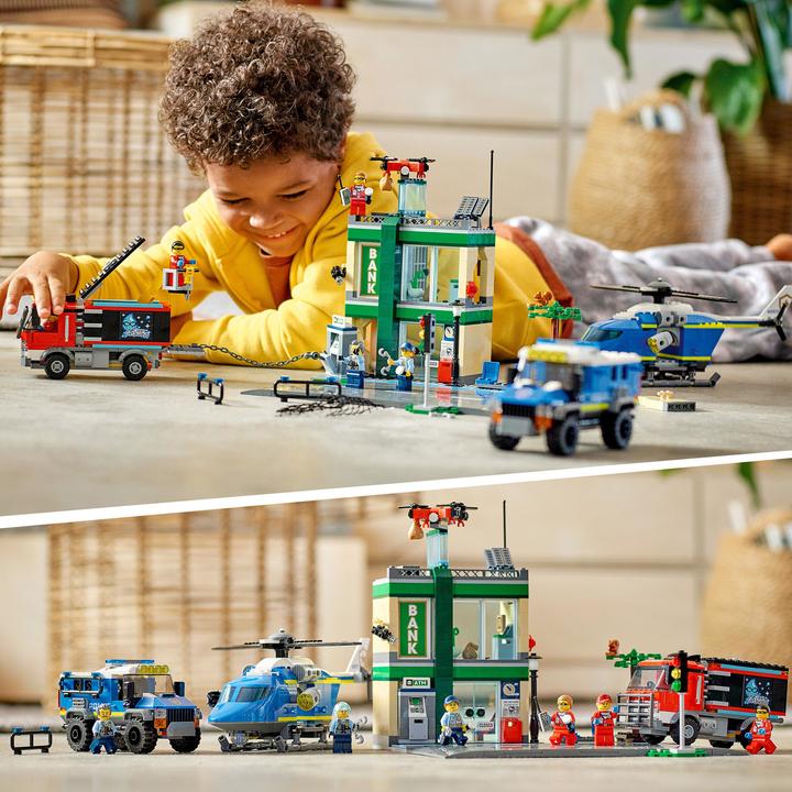 Produktbild LEGO Banküberfall mit Verfolgungsjagd (60317, LEGO City)