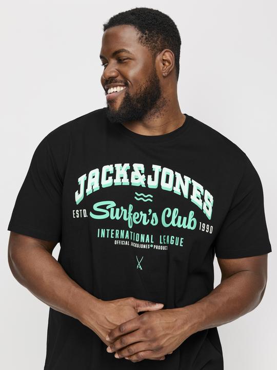 Produktbild Jack & Jones Jjelogo Tee Ss O-Neck 2 Col Aw24 S Pls (3XL)