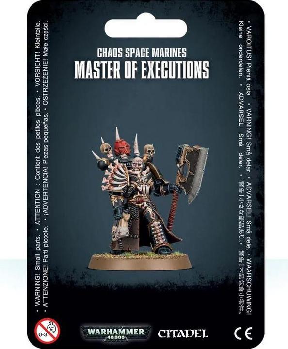 Actual product image Games Workshop Master of Executions (Plastic)
