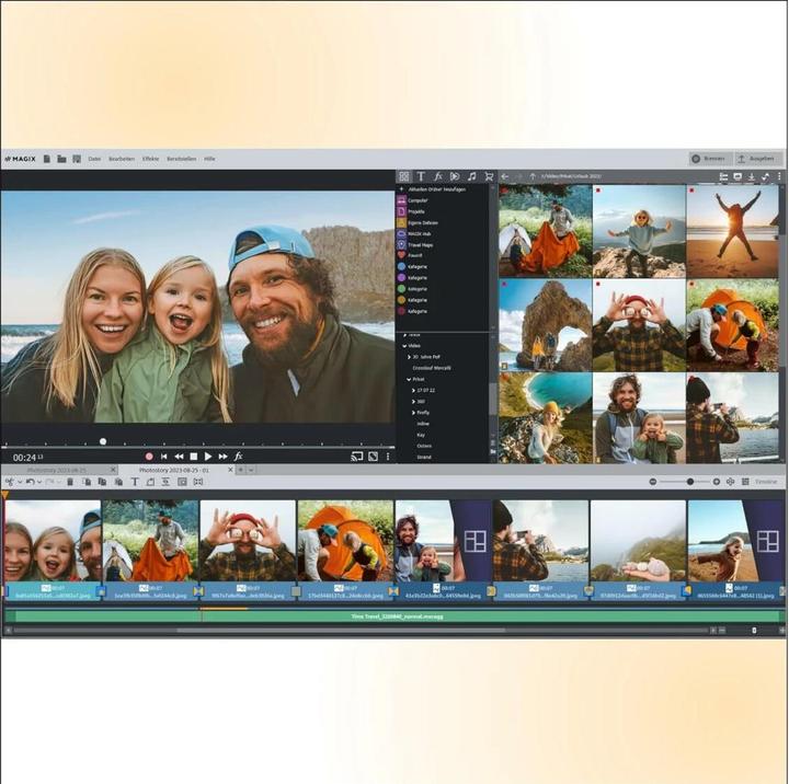 Actual product image Magix Photostory deluxe 2024 Download Code (1 User, 1 Devices/Users, unlimited)