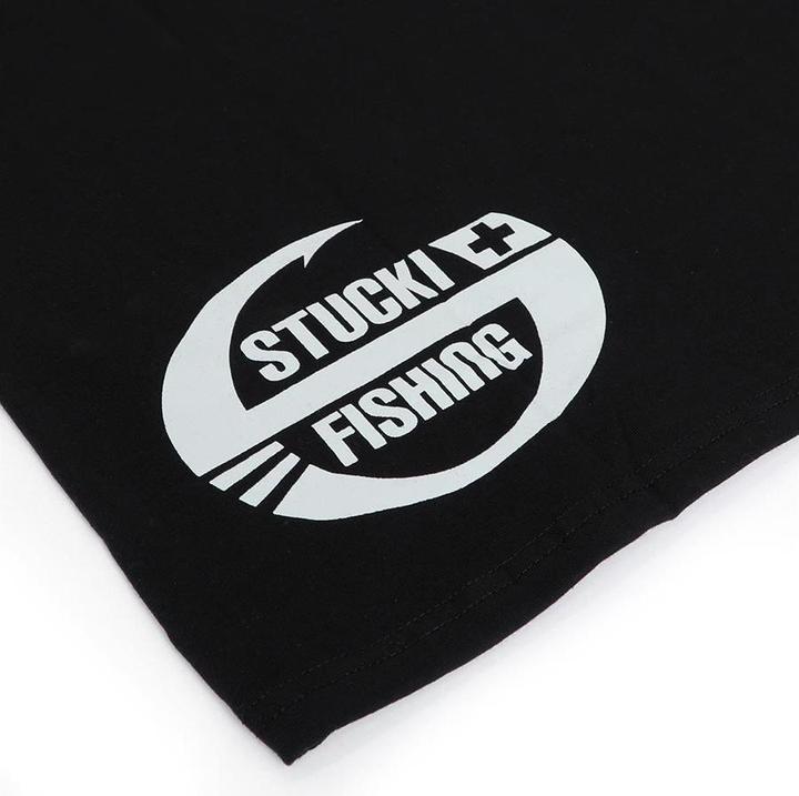 Produktbild Stucki Fishing T-Shirt Because Fanatics, Schwarz (XXL)
